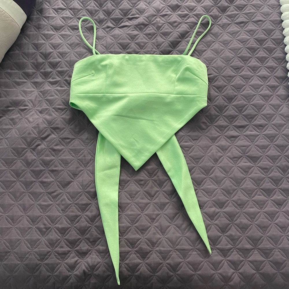 PRINCESS POLLY COLE TOP - GREEN